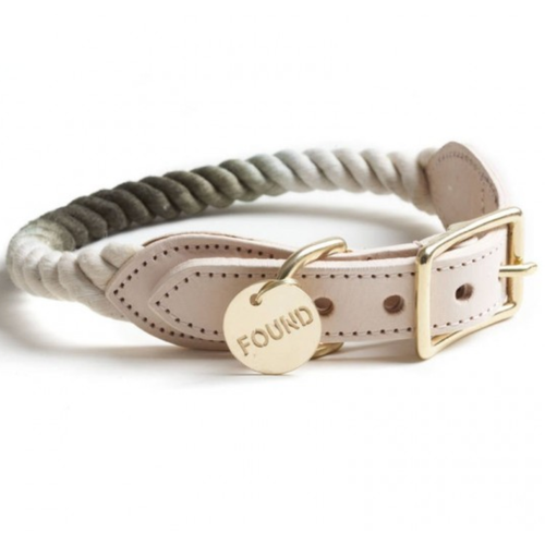 Rope Collar Olive Ombre